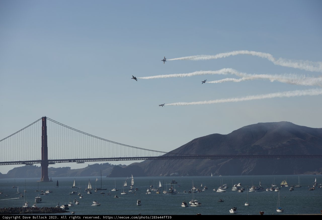 Harmony of Nature and Innovation during Fleet Week Air Show 2023