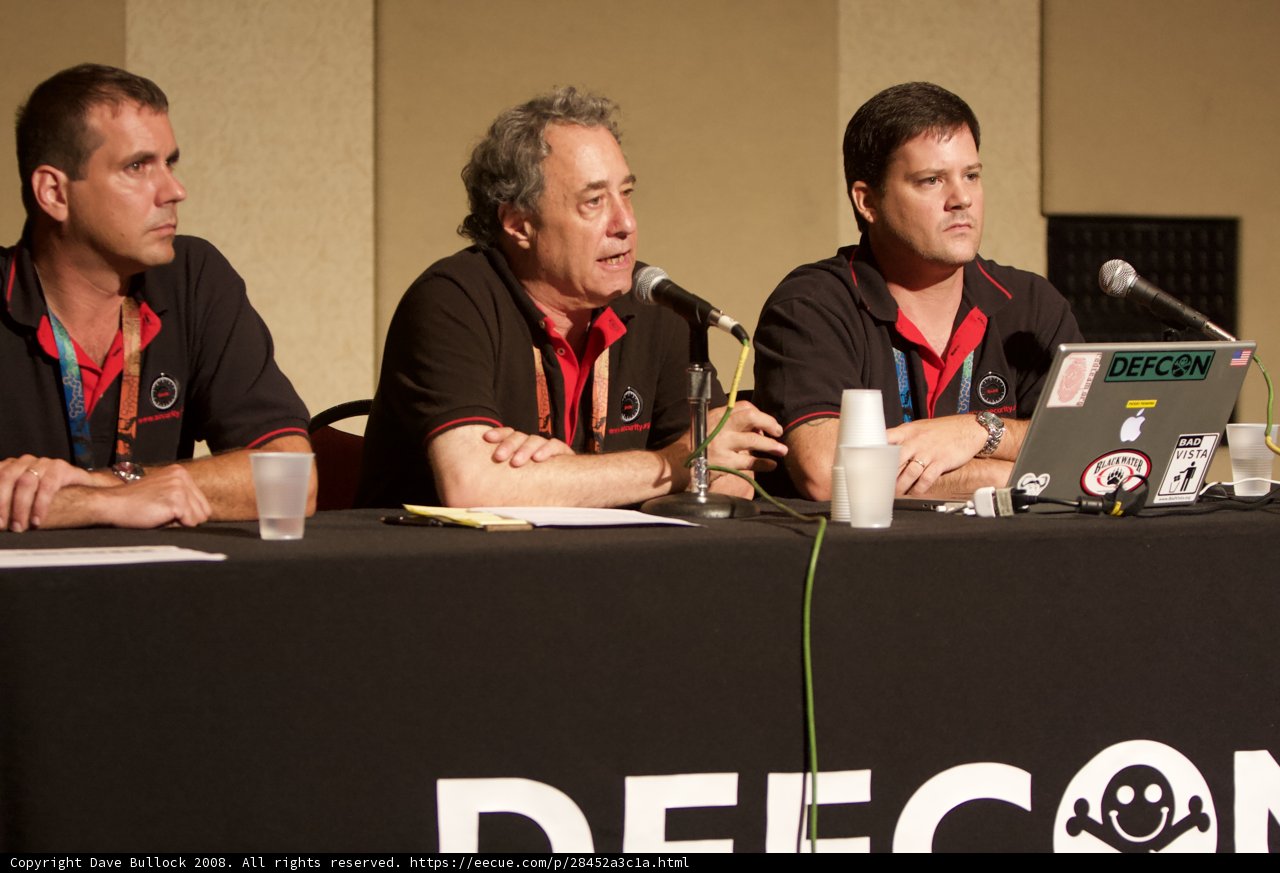 Press Conference with Three Men