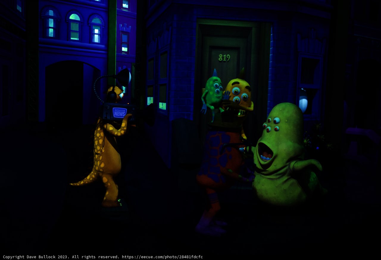 Monsters Inc. Magic at Disneyland