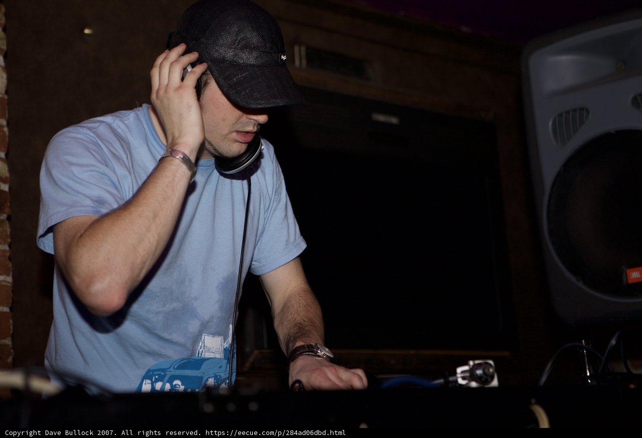 Behind the Turntable