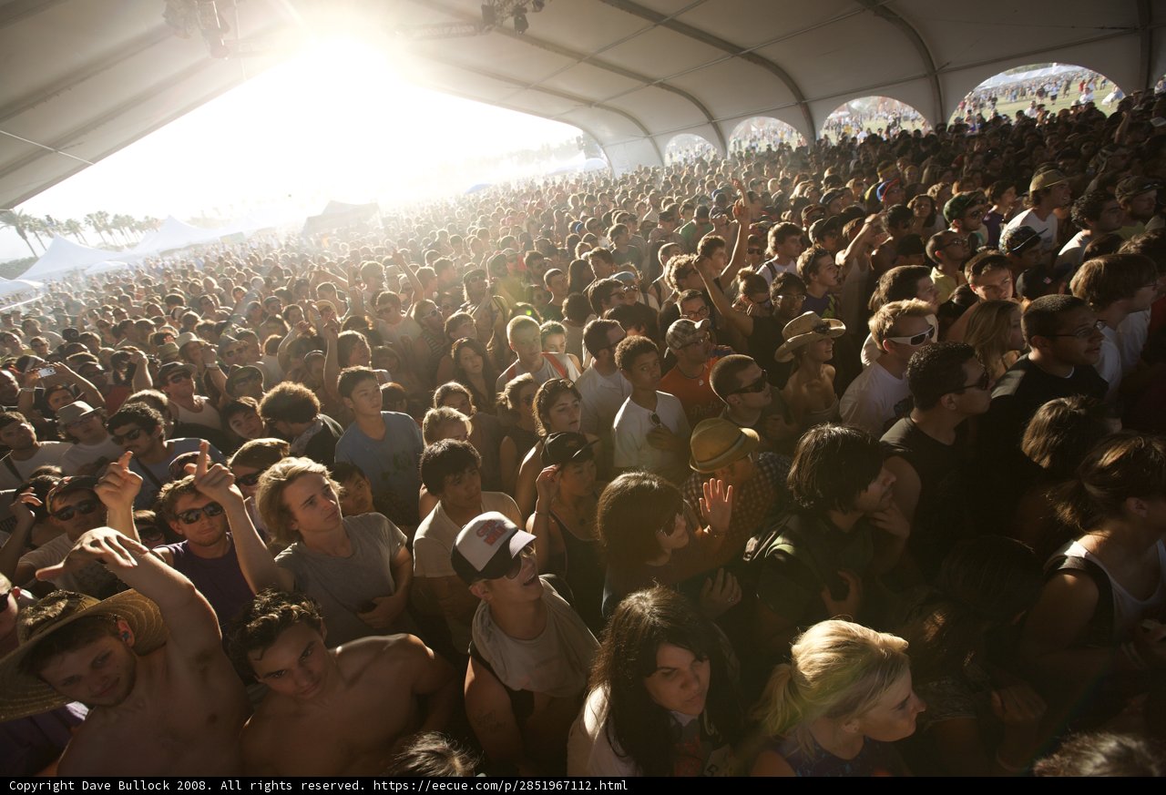 Coachella 2008: A Crowded Concert Experience