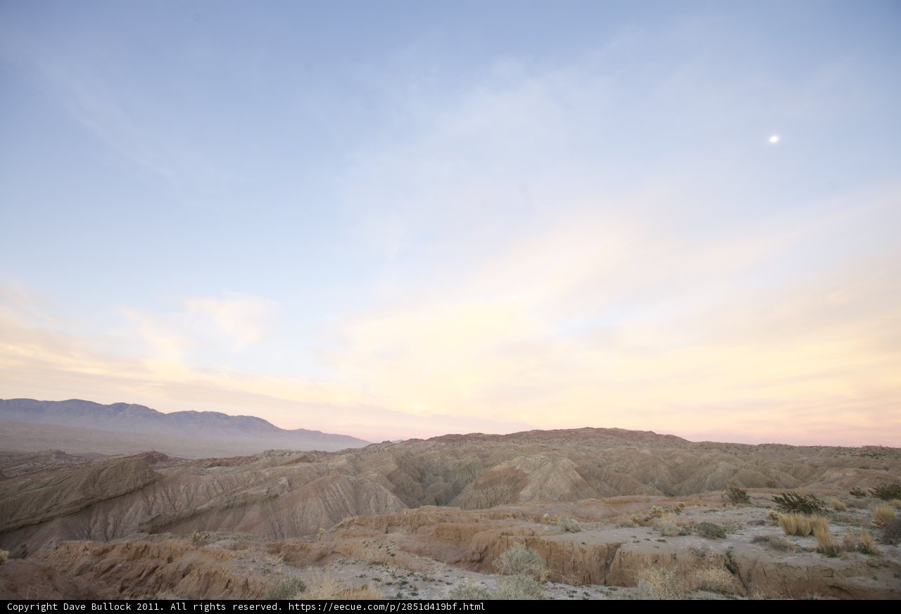Desert Moonrise