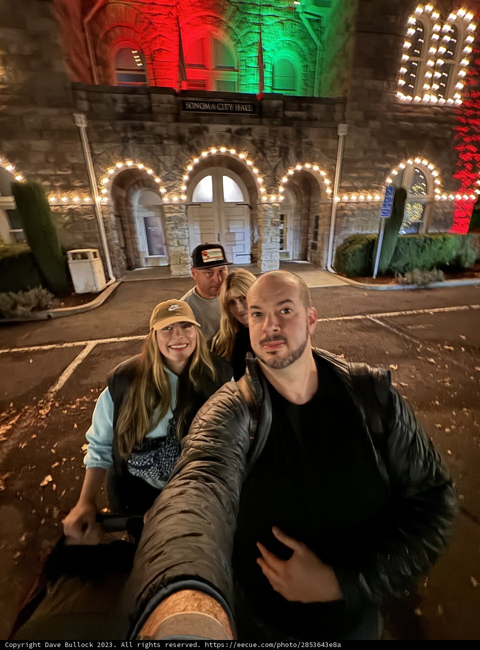 Urban Thanksgiving: A Selfie Moment in Sonoma