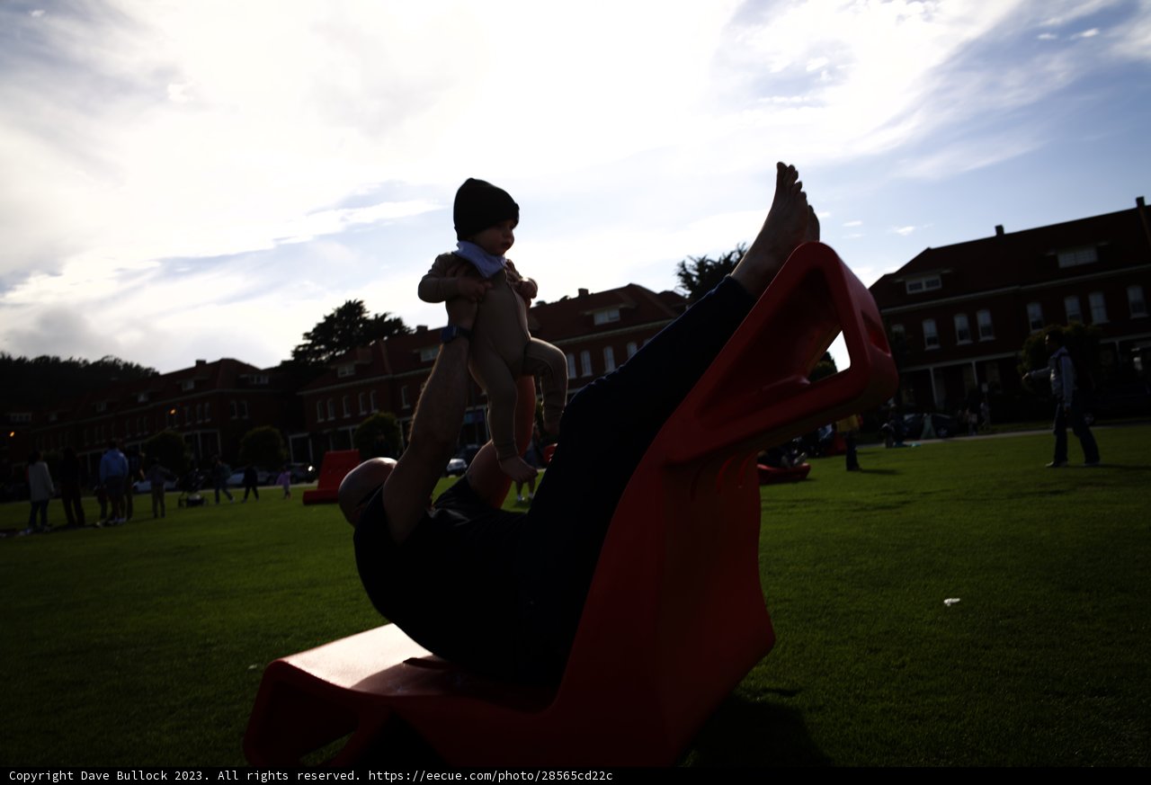 A Special Bond: Shared Moments on The Red Chair