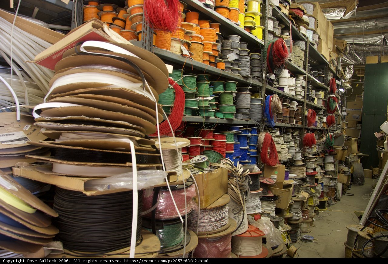 Supply Warehouse Filled with a Variety of Accessories