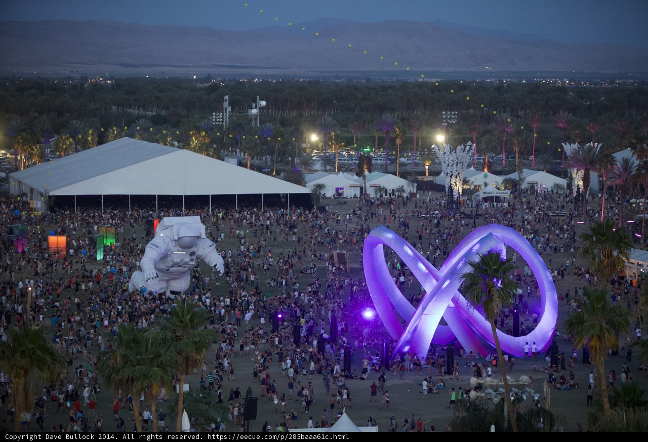 City Lights at Coachella Festival