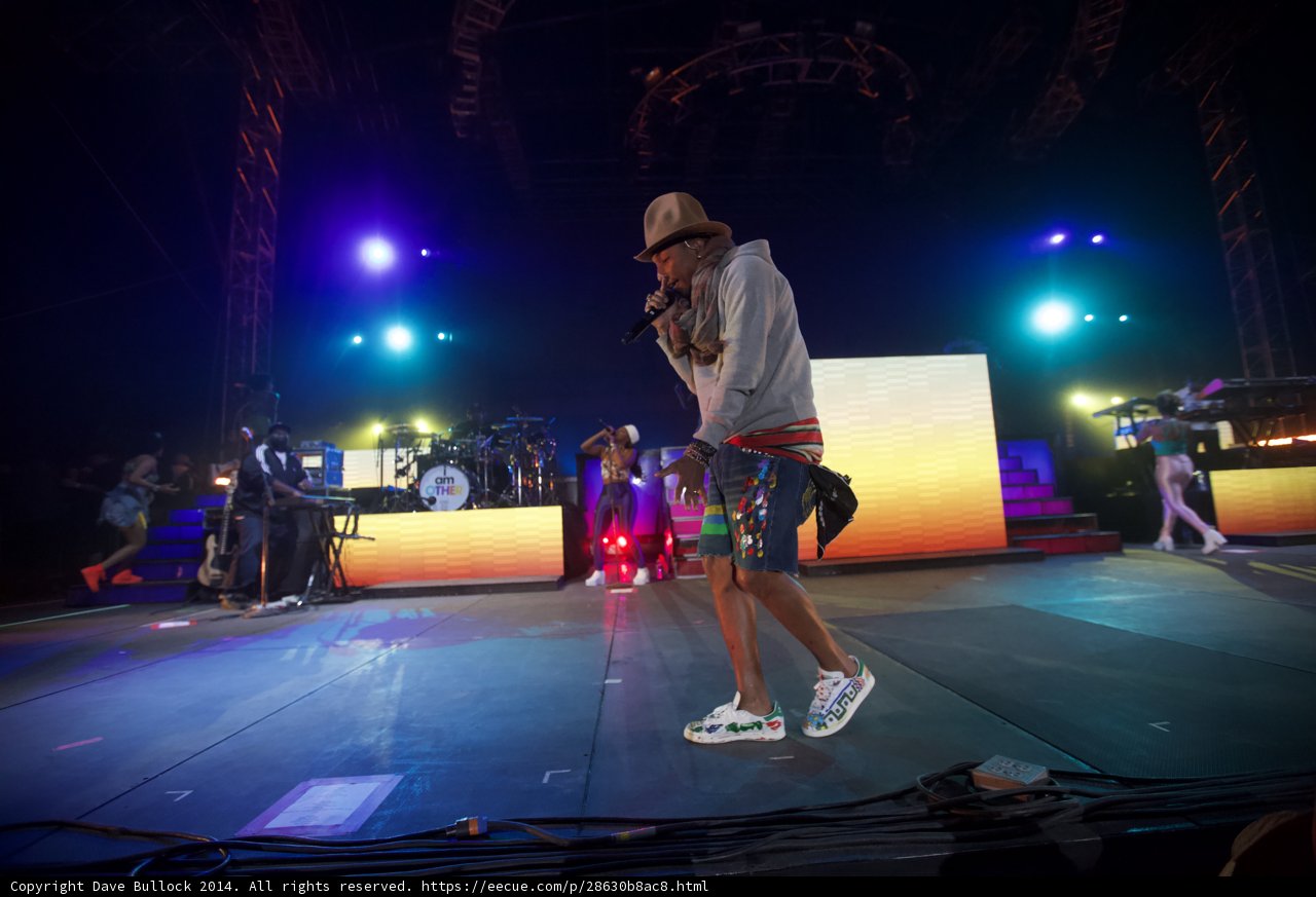 Spotlight on Pharrell Williams' Solo Performance
