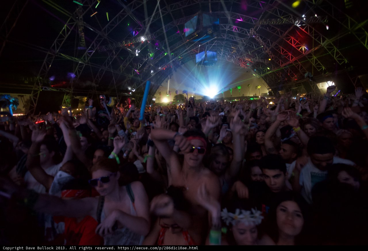Coachella Crowd Goes Wild