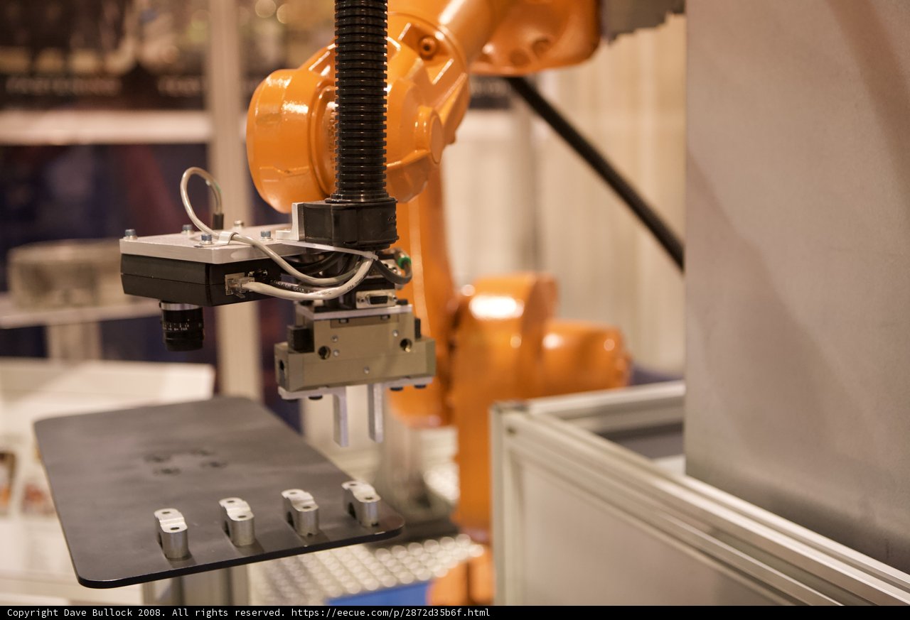 Robot Automation in a Manufacturing Plant