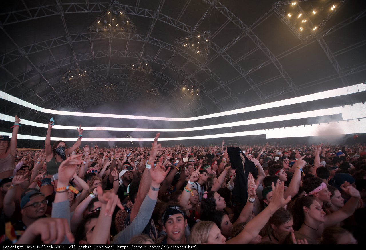 High Energy Crowd at Coachella 2017