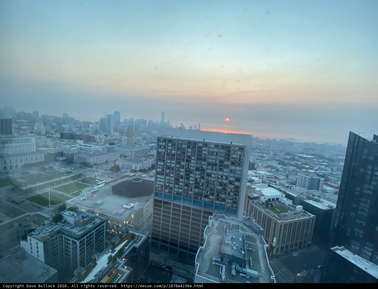 Serene Sunset Over San Francisco Skyline