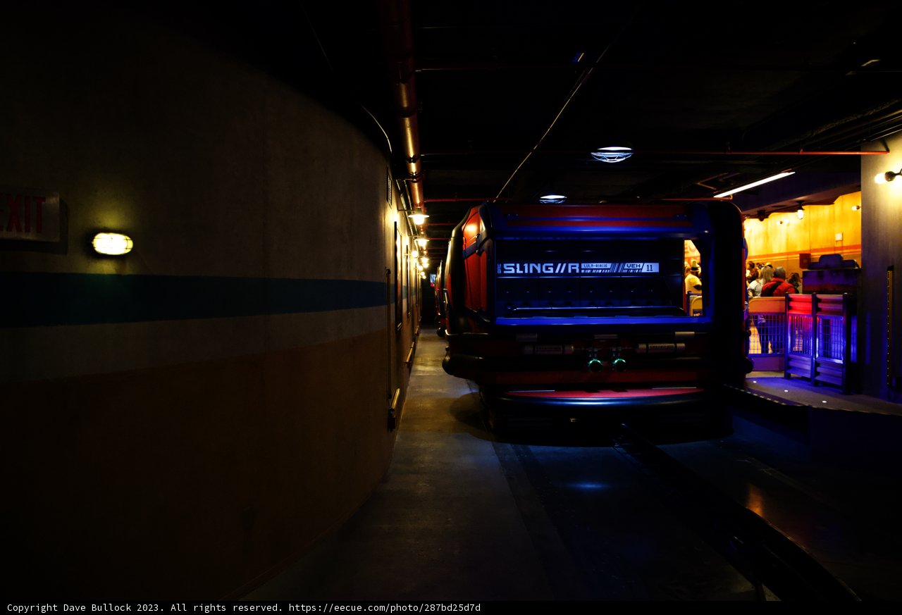 Magical Tunnel Ride at Disneyland
