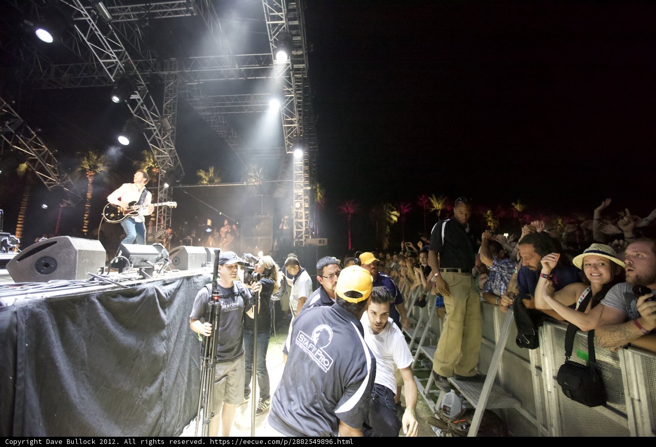 Rocking out under the stars