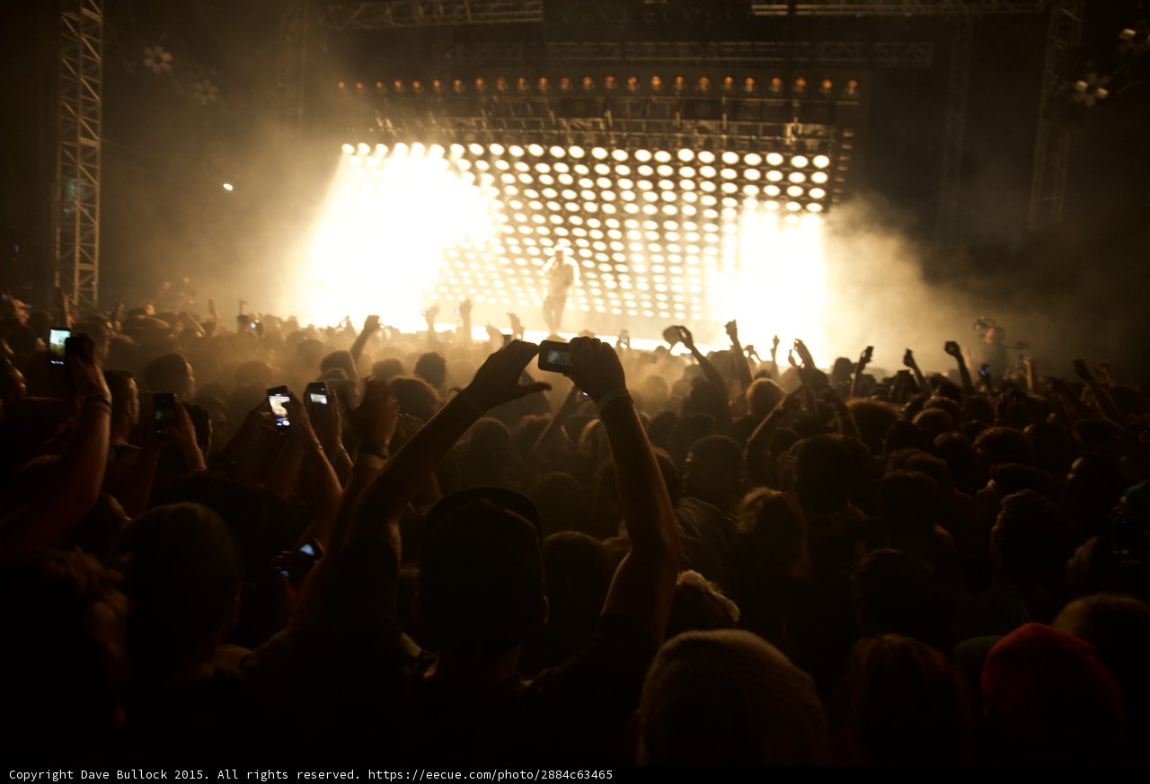Heart Hands Crowd Shot