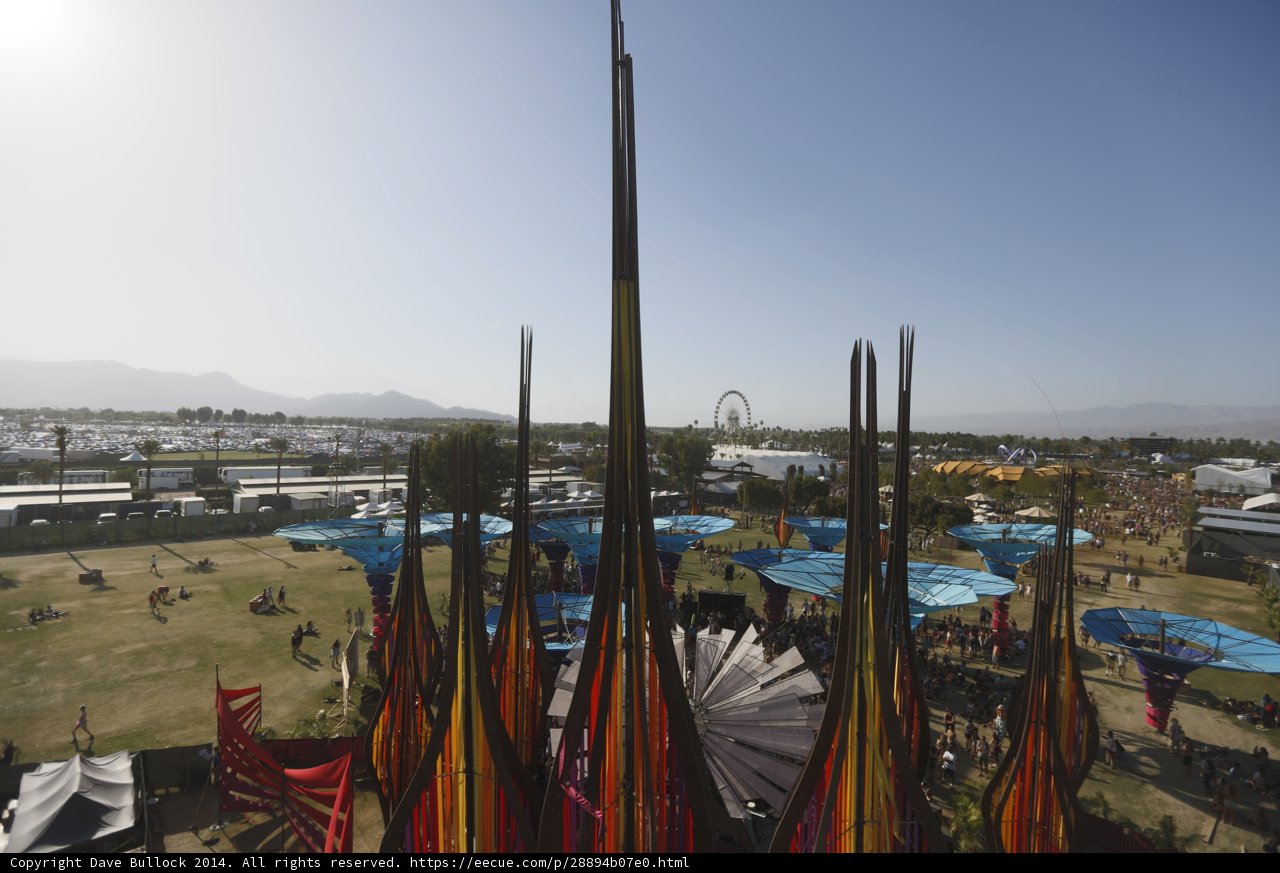 A Bird's Eye View of Coachella