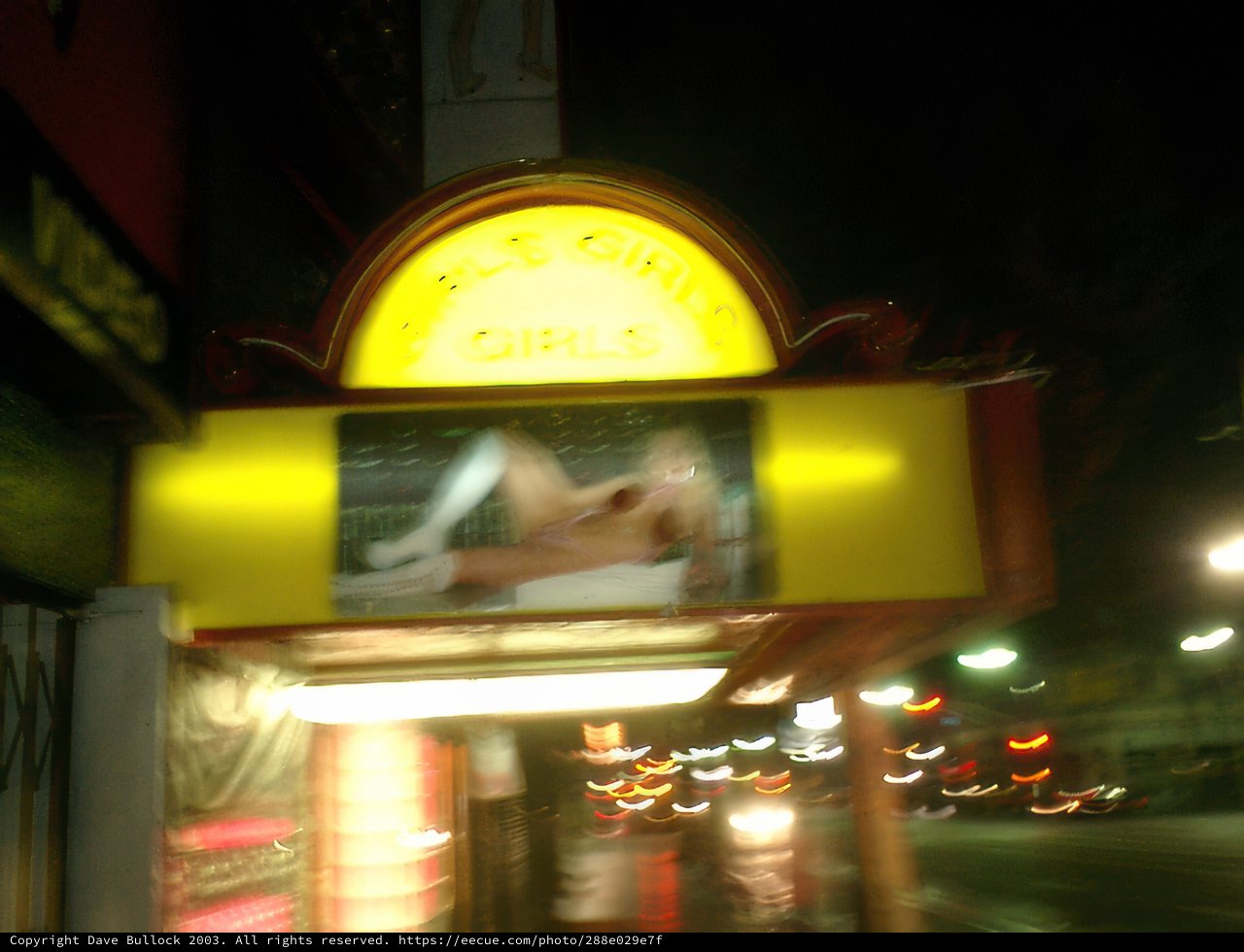 Blurred Neon Nights