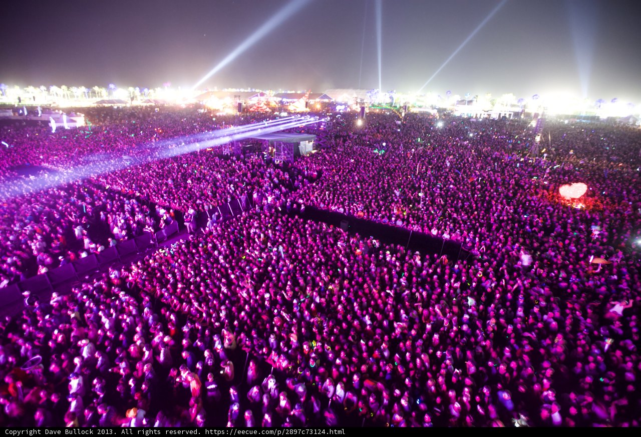 Electric Crowd at Coachella