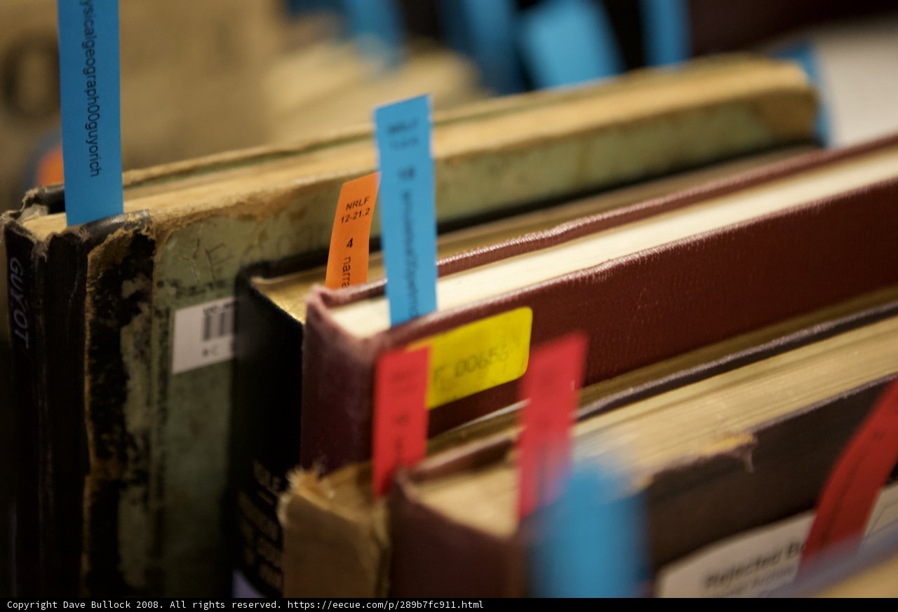 Sticky Notes and Books