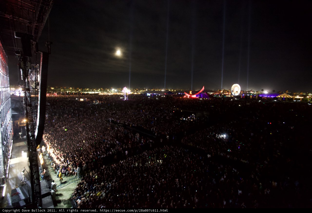 Metropolis Crowd at Night