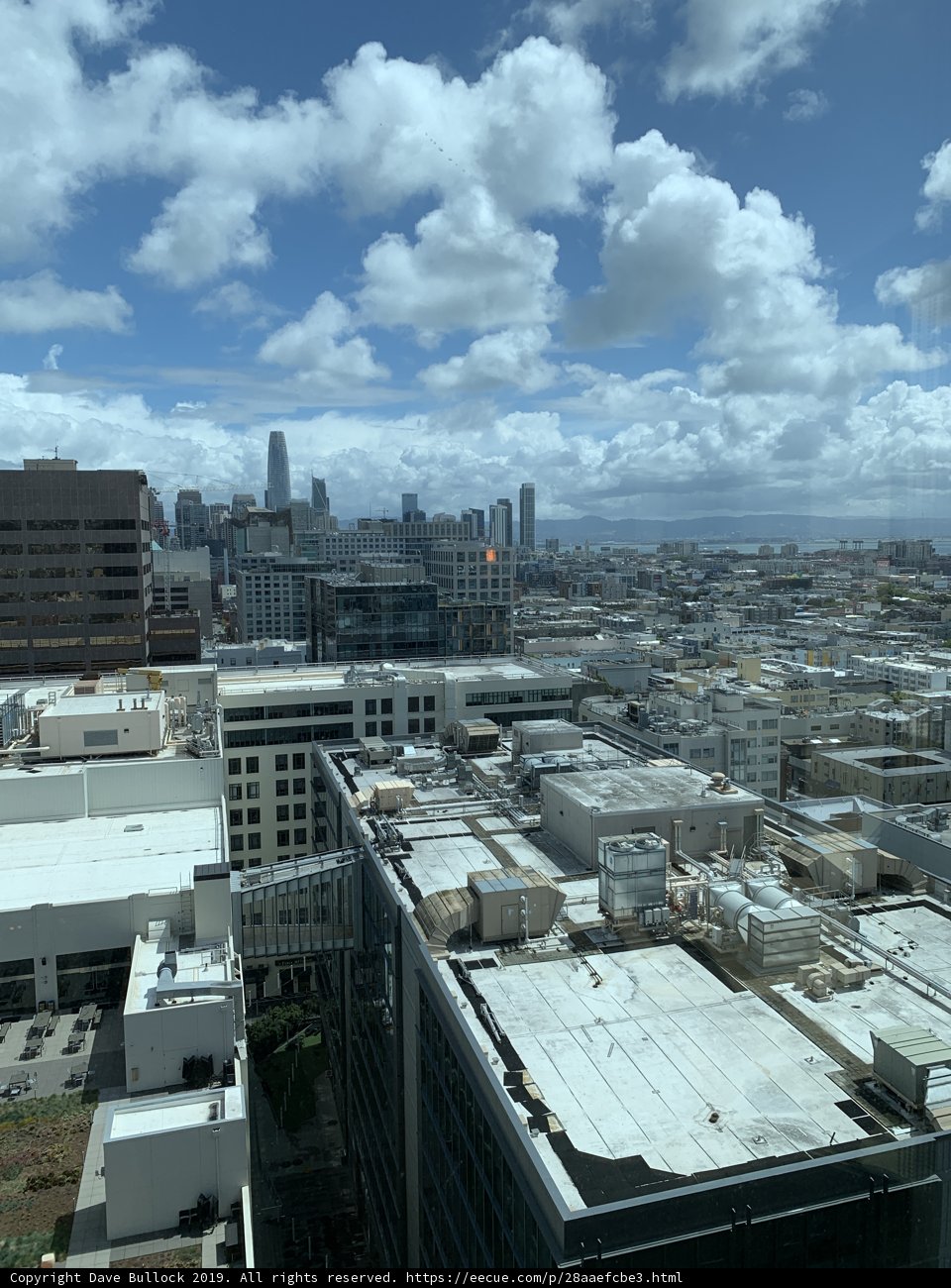Skyscrapers and Cumulus Clouds in the Metropolis