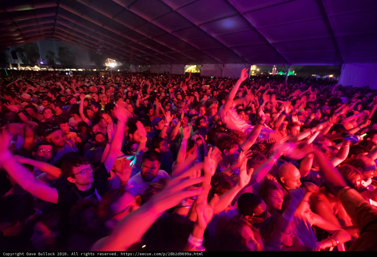Electrifying Energy at Coachella Concert