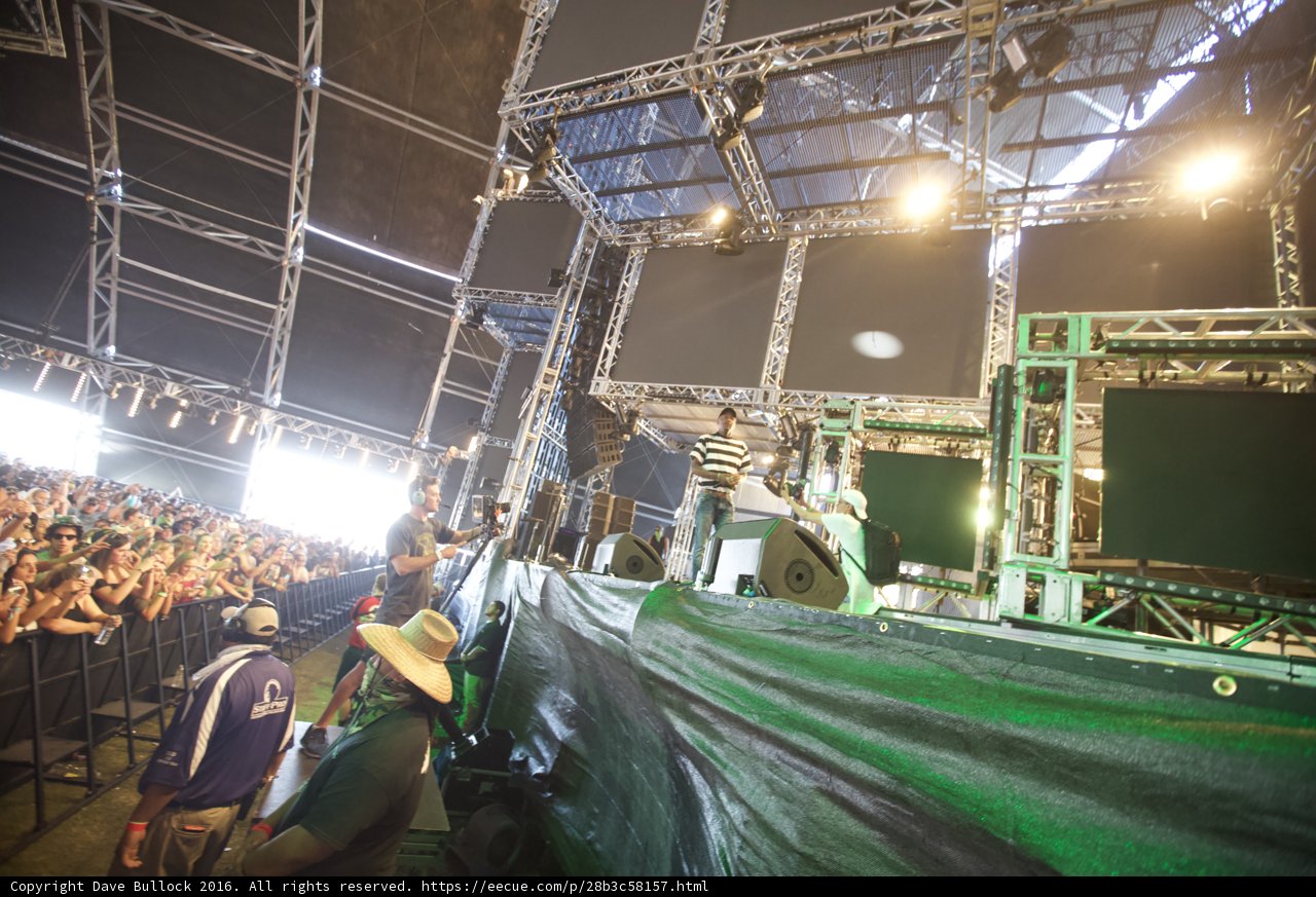 Epic Crowd at Coachella Rock Concert