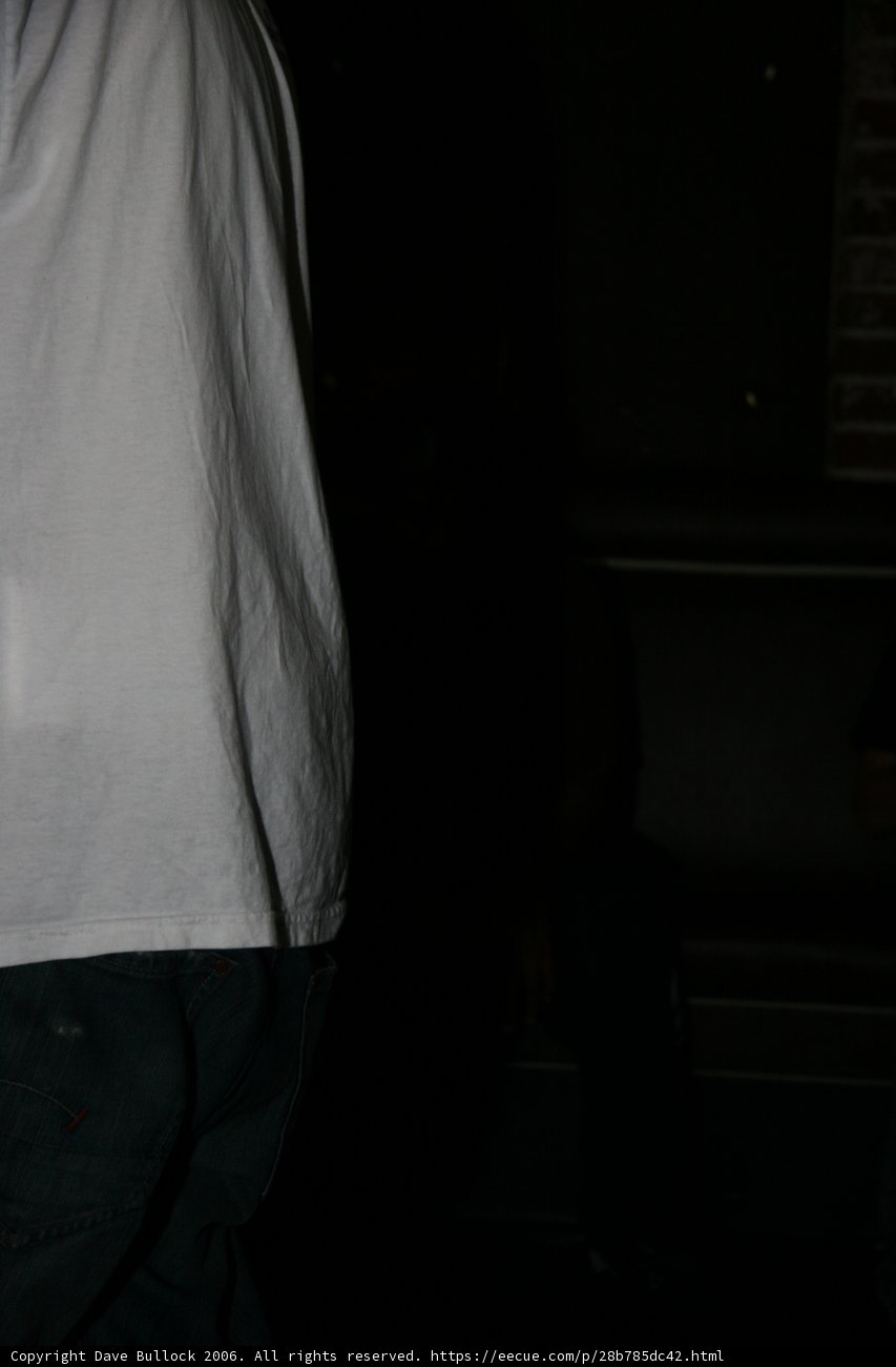 Lone Figure in the Dark