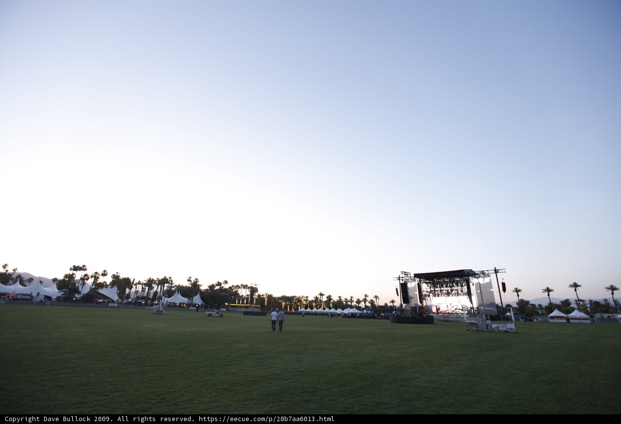Coachella Main Stage in the Open Field