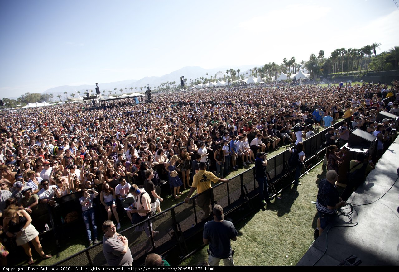 Coachella Crowd Goes Wild
