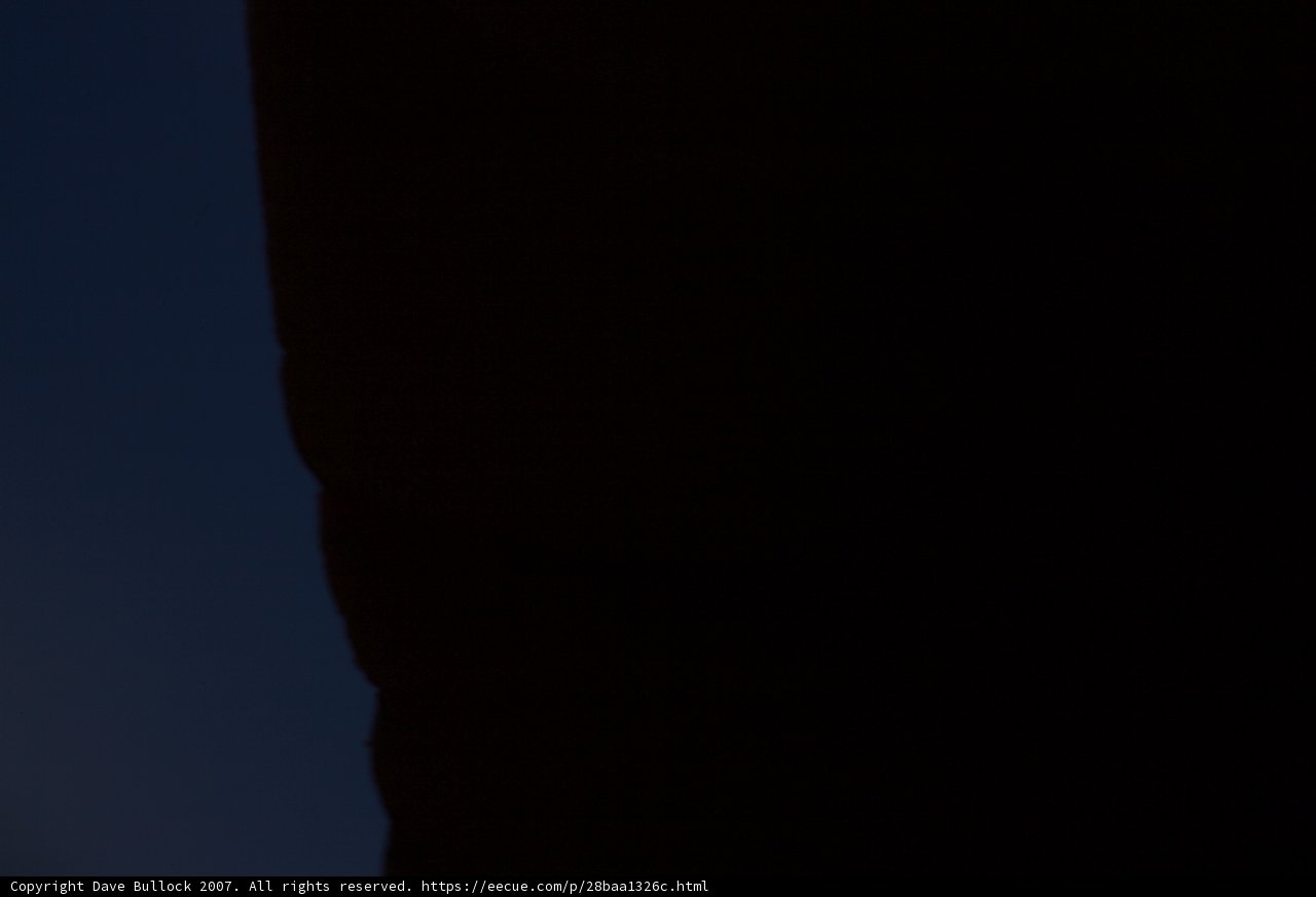 Silhouette in the Dark