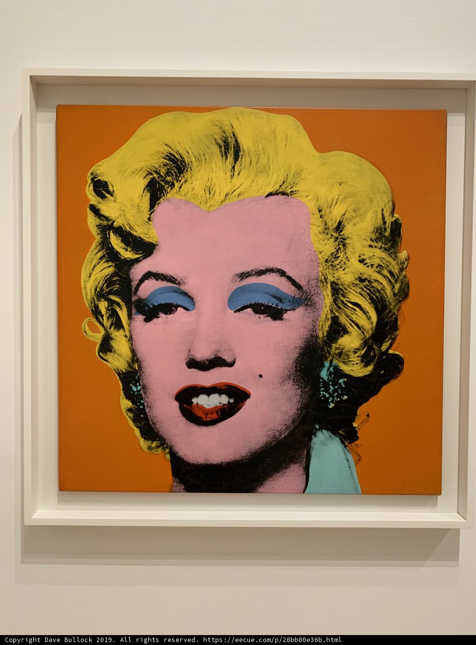 Marilyn Monroe in Technicolor