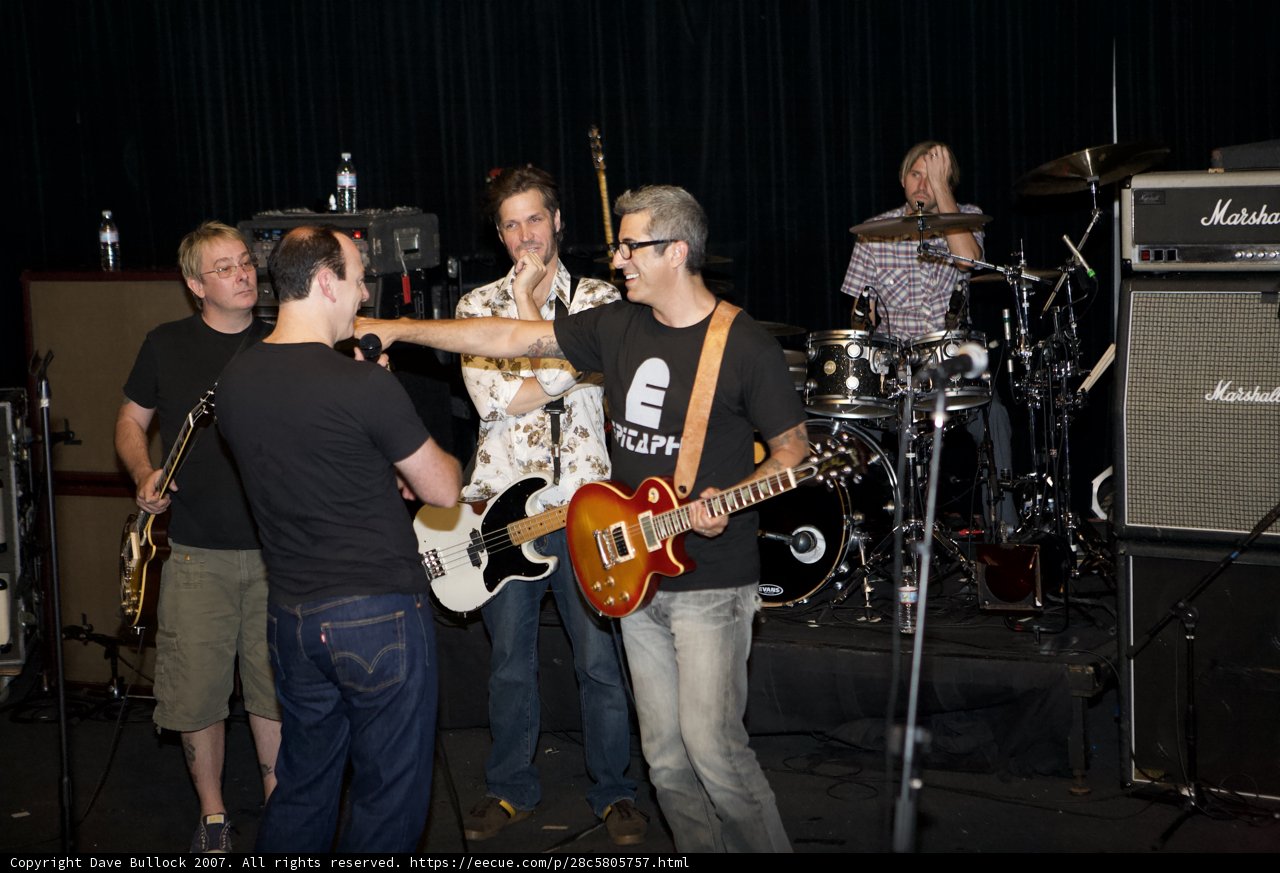 Bad Religion Glasshouse Band Performing Live