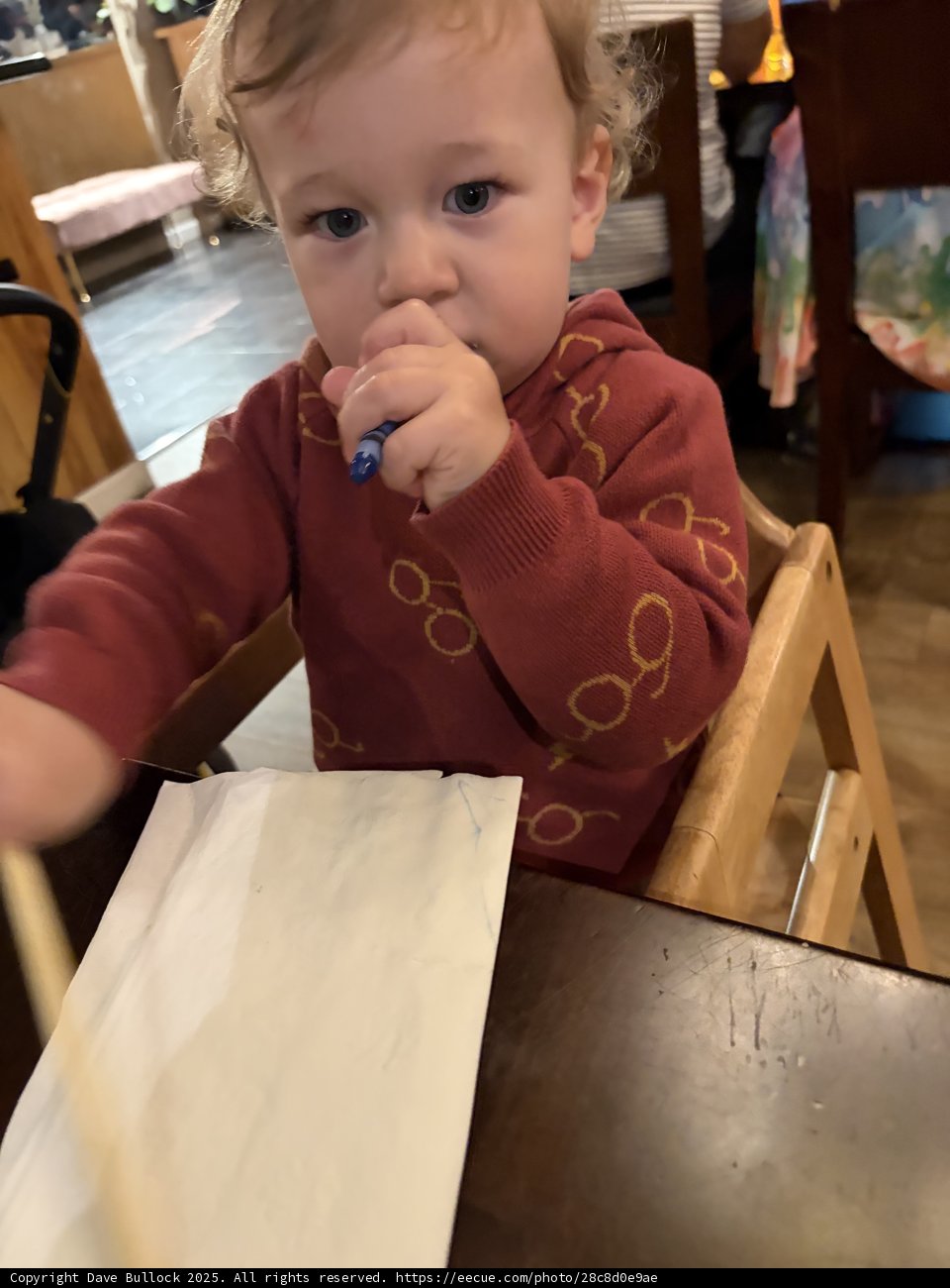 Tiny Artist at Work