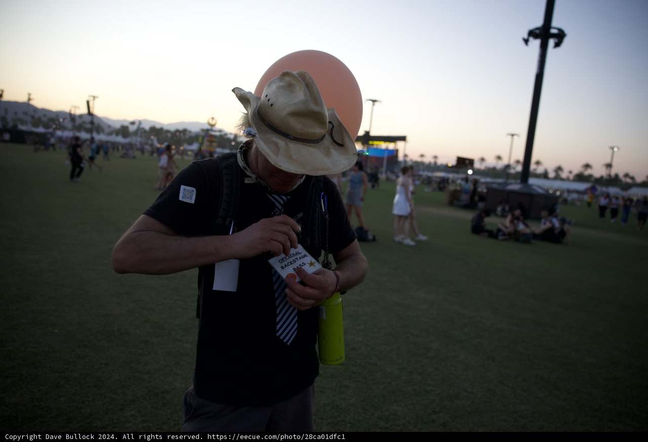 Sunset Scribbles at Coachella 2024