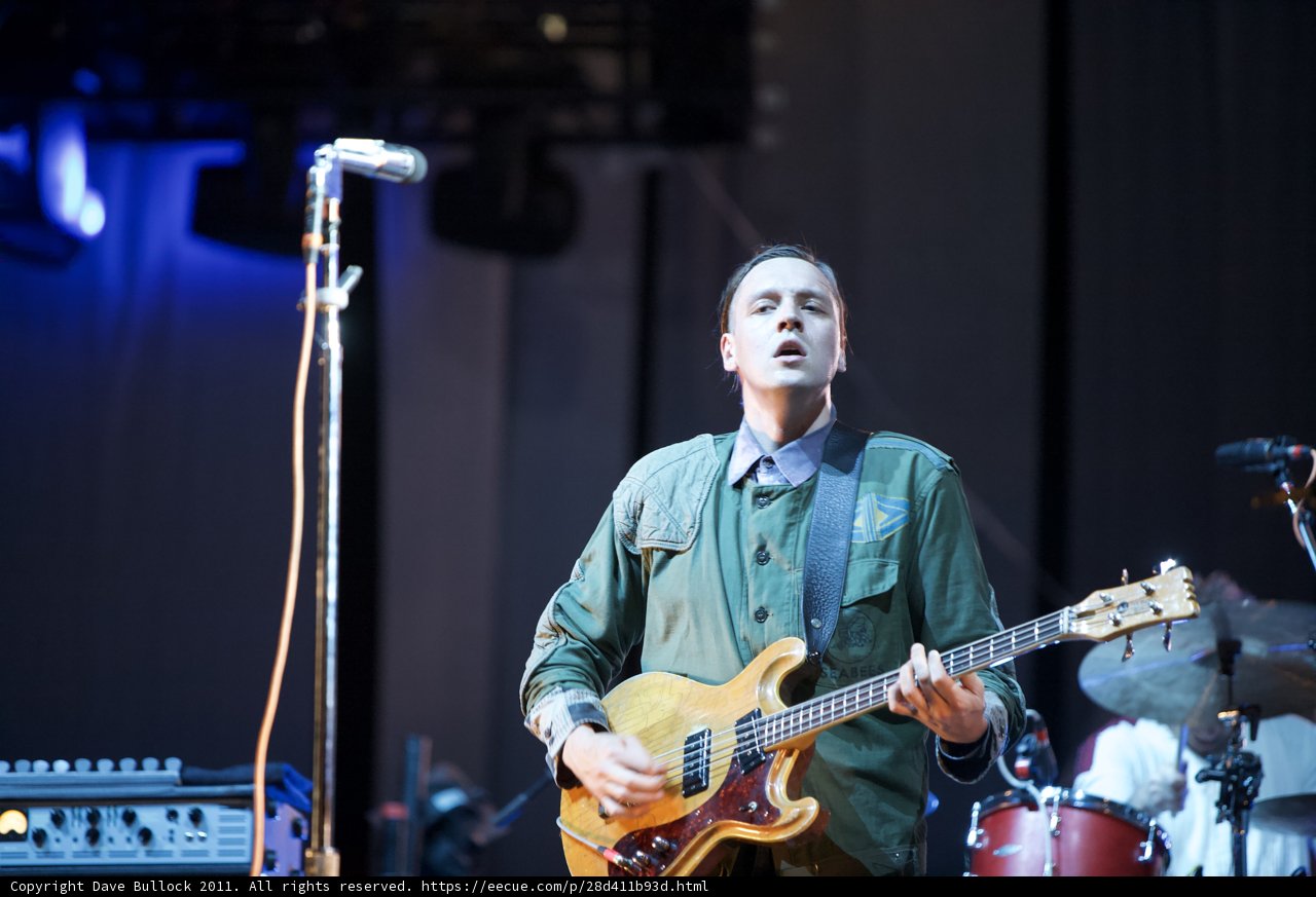 Win Butler wows the crowd with guitar performance at Coachella 2011