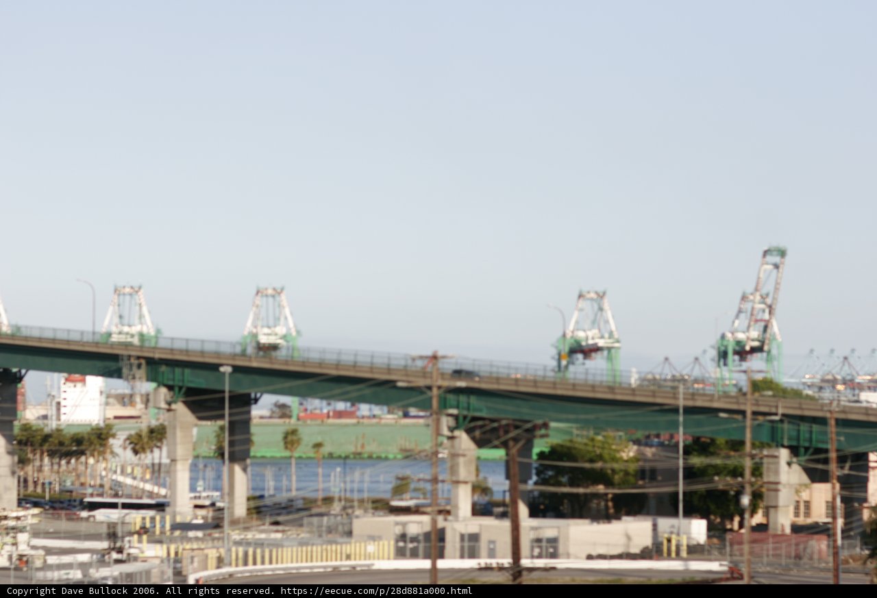 Train on the Waterfront Overpass