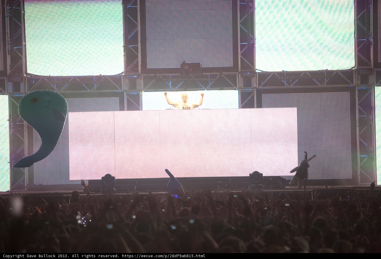 Moby rocks Coachella with cinematic flair