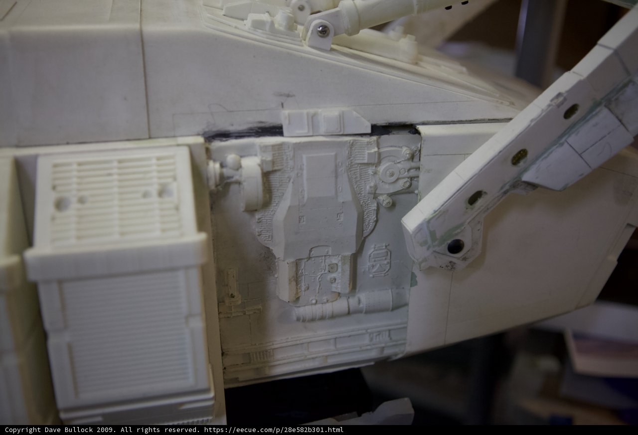 High-Powered White Vehicle Model