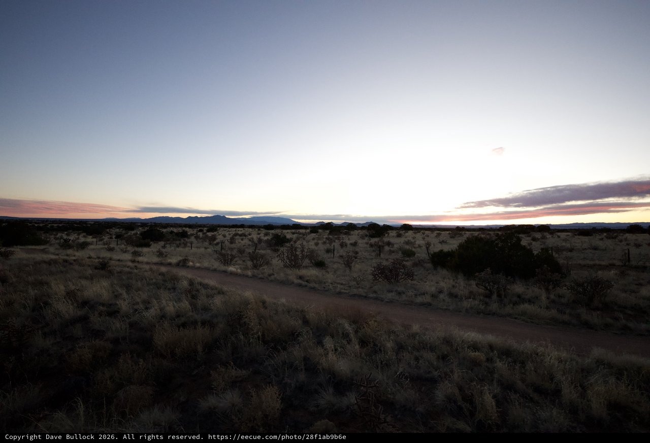 Desert Dawn Over the New Mexico High Plains