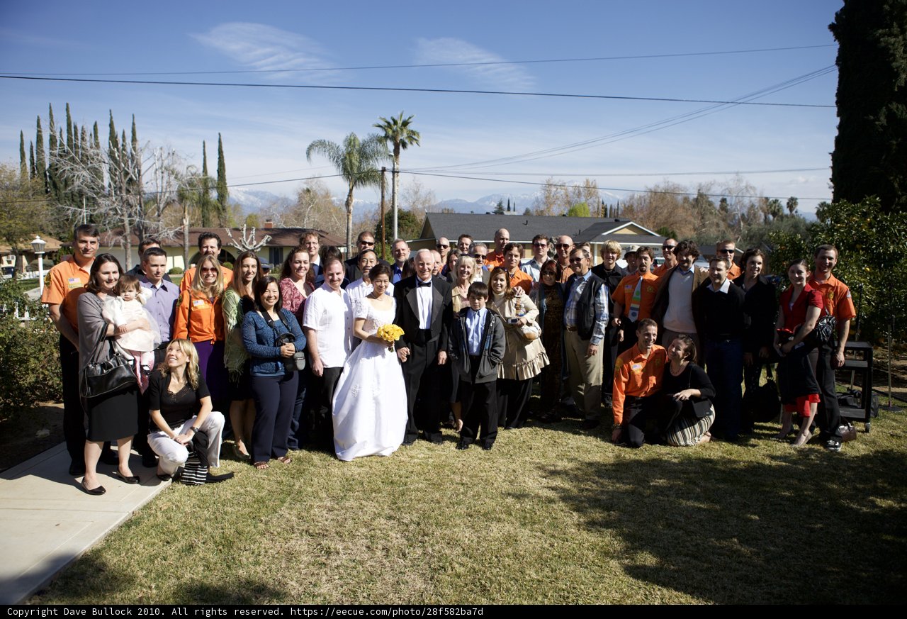 Group Shot at Sonny's Wedding
