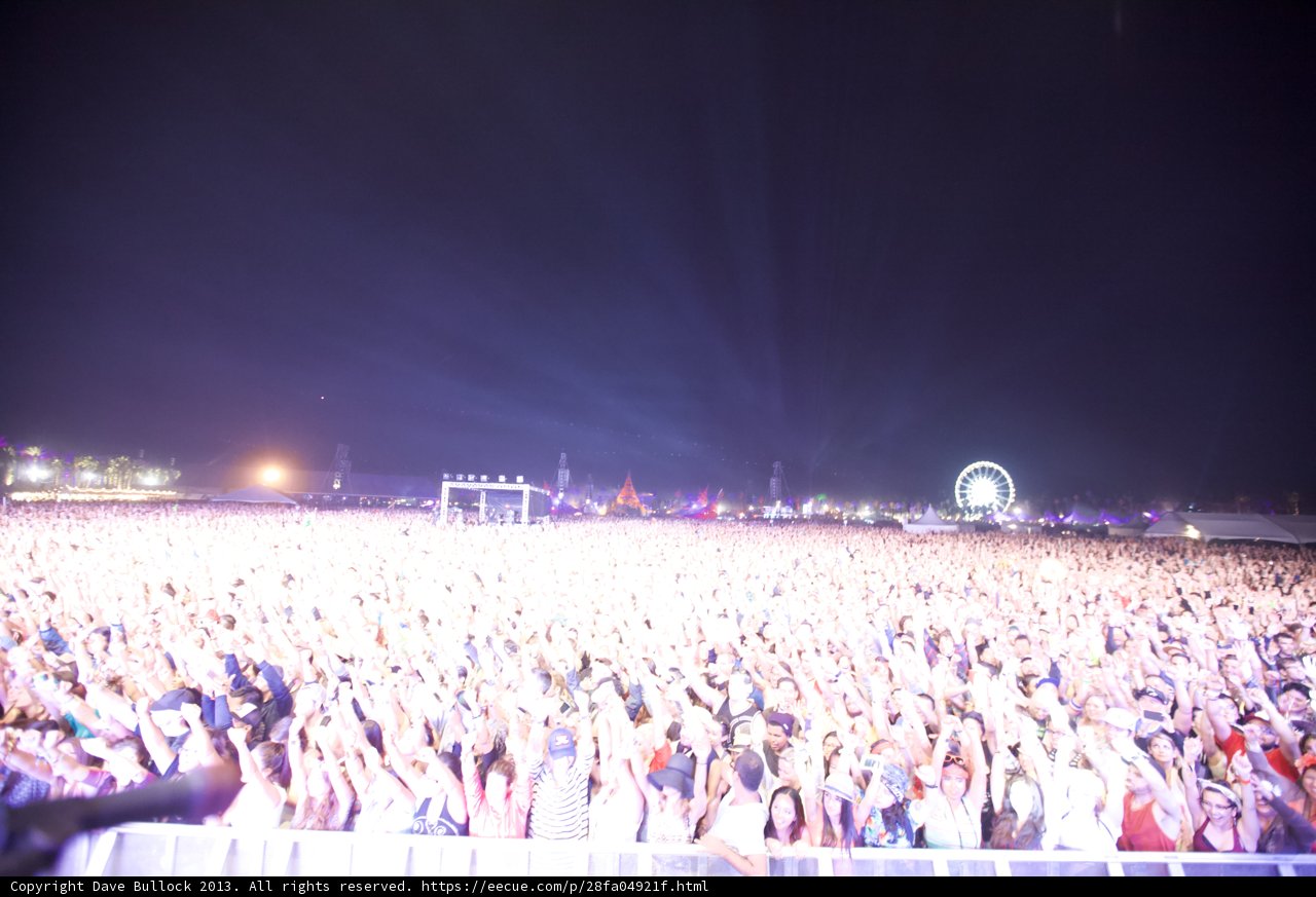 Hands Up in the Night Sky