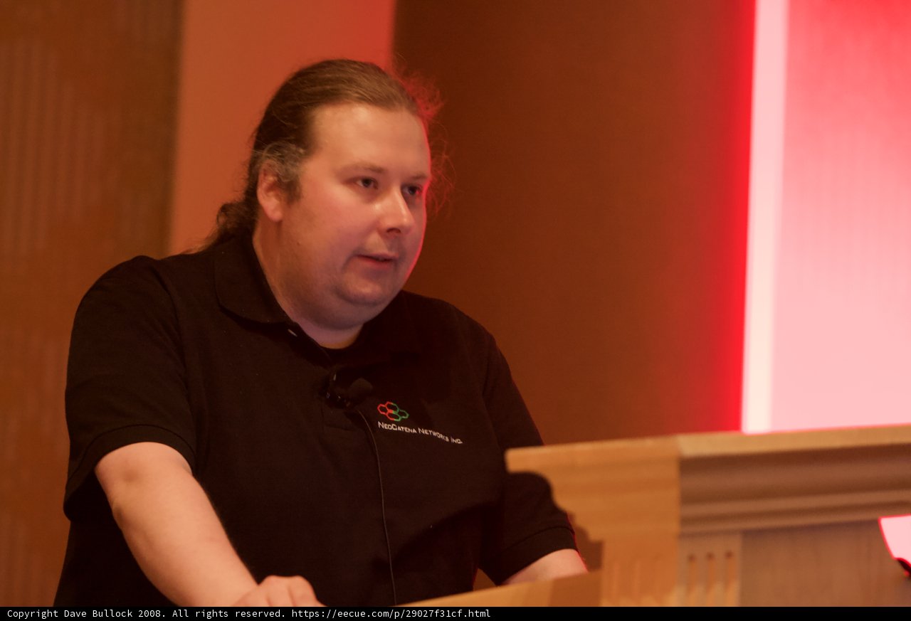 The Man at the Blackhat Podium