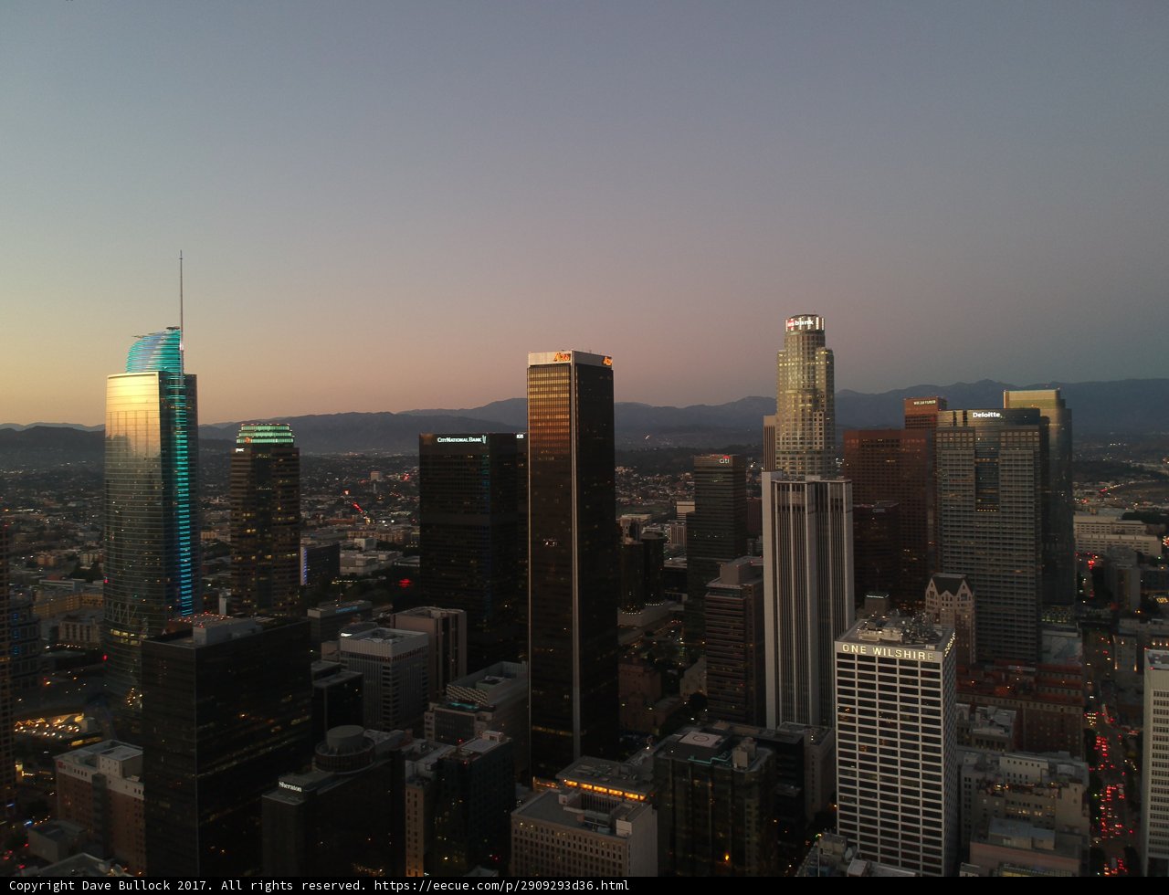 Skyline of Los Angeles