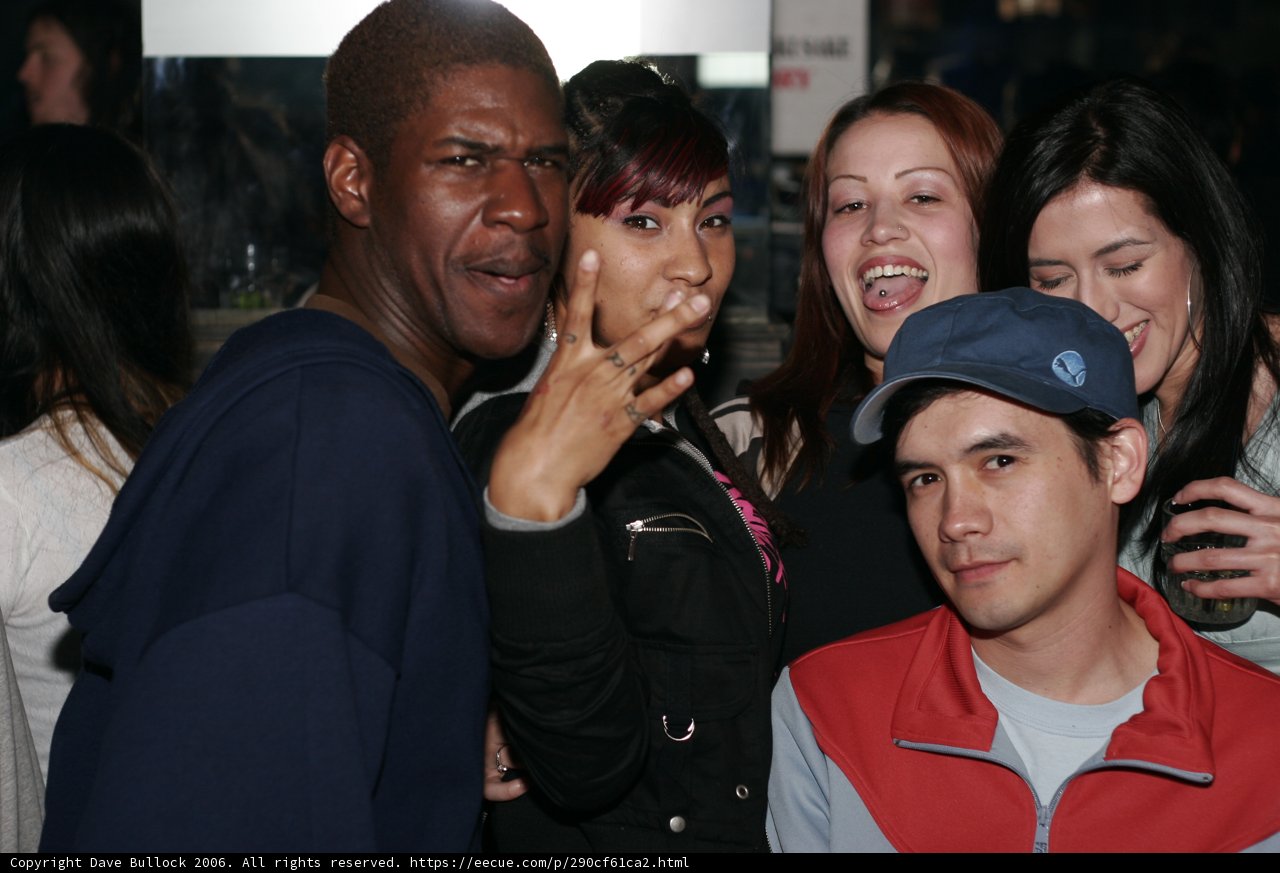 Group Shot with Baseball Caps