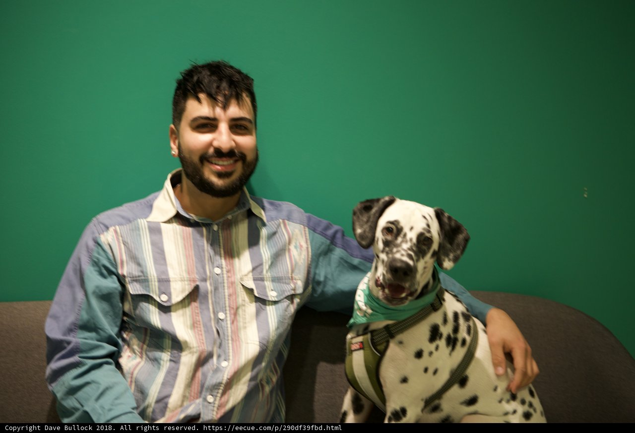 Man and His Furry Companion