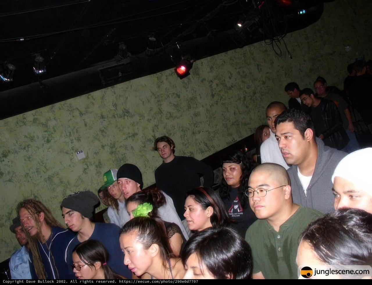 Nightclub Crowd at Substance 8-20-02