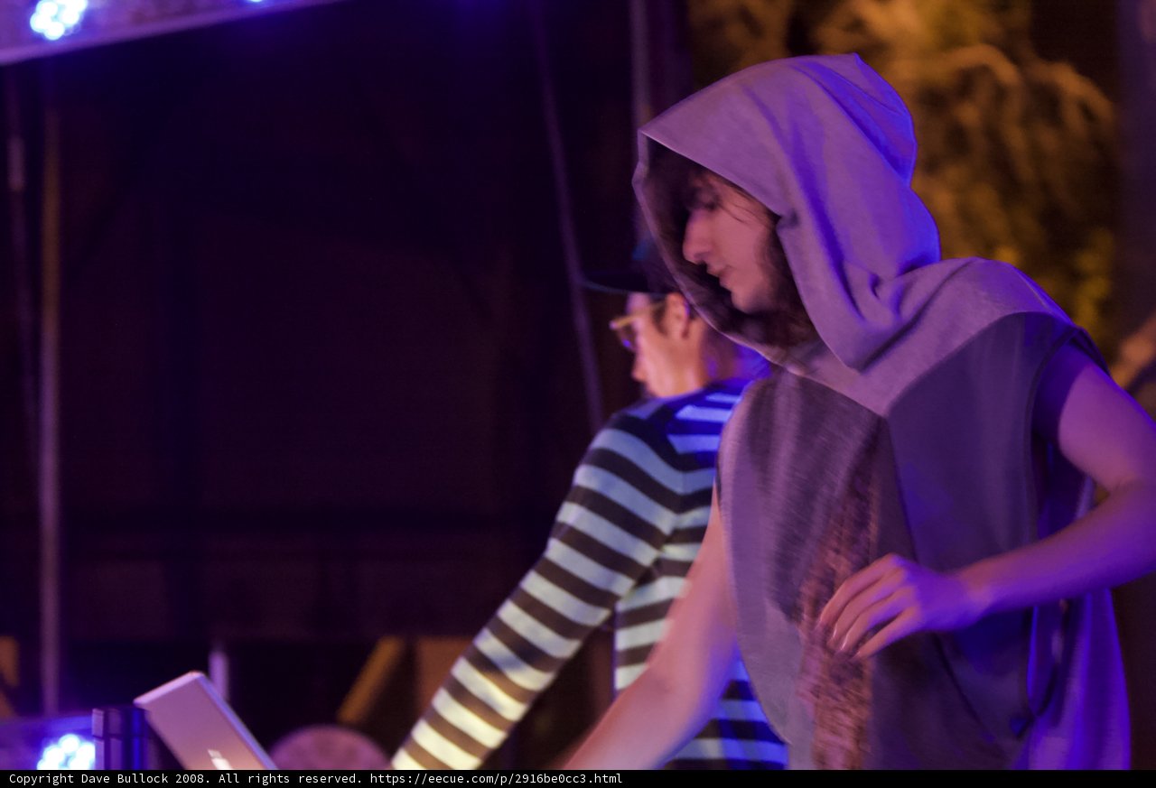 Hoodie Man on Keys