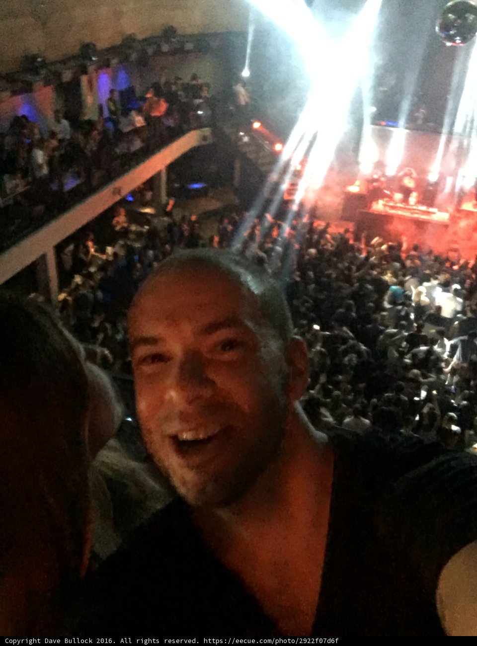 Selfie with the Nightclub Crowd