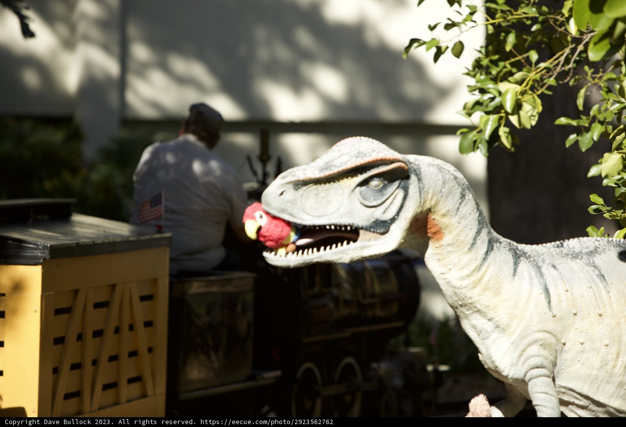 Jurassic Snack Time at SF Zoo