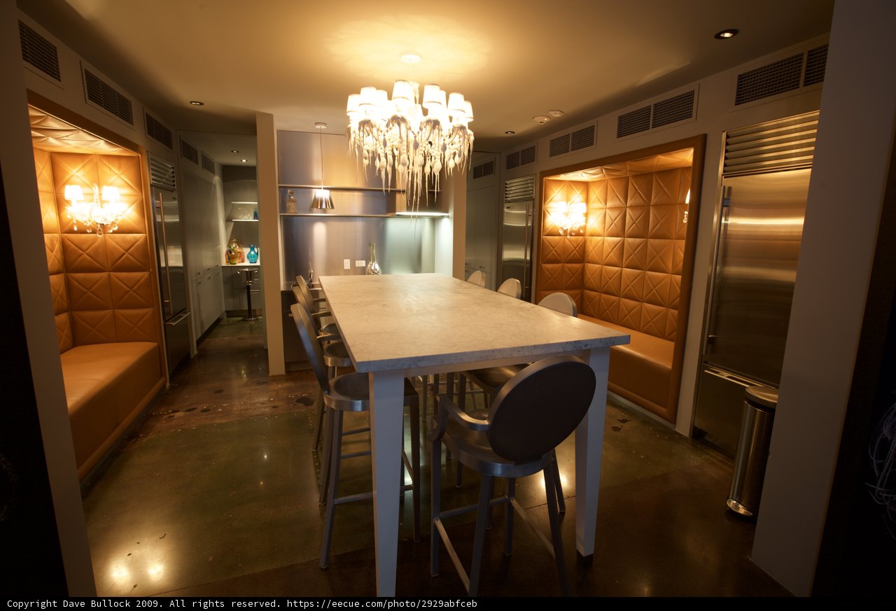 Elegant Dining Room with Chandelier